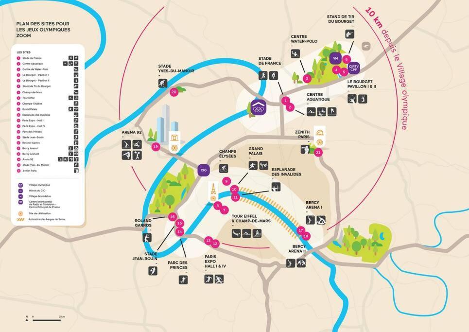 Bel Appartement 3Mn A Pied De La Gare Et 10Mn De Paris 아르장퇴유 외부 사진